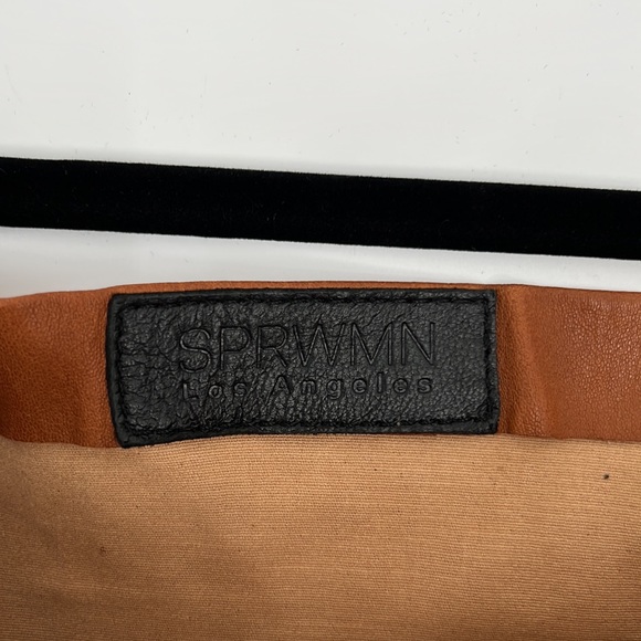 SPRWMN Tube Top in Camel - Picture 8 of 10